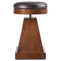 Retro French Adjustable Stool