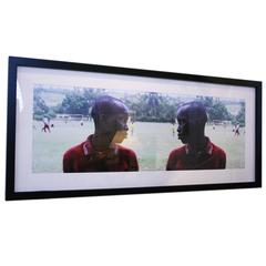 Large Framed Contemporary Photograph of Tanzanian Boy