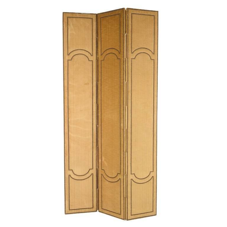 Mid20th Century French Paravent or Room Divider For Sale at 1stdibs