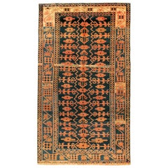 Ancien tapis Kirghiz du Turkestan oriental