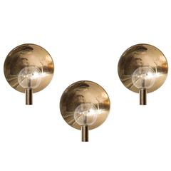 Hans-Agne Jakobsson Set of Three Wall Lamps Model V-180