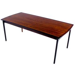 Danish Modern Rosewood Coffee Table Designed by Ole Wanscher