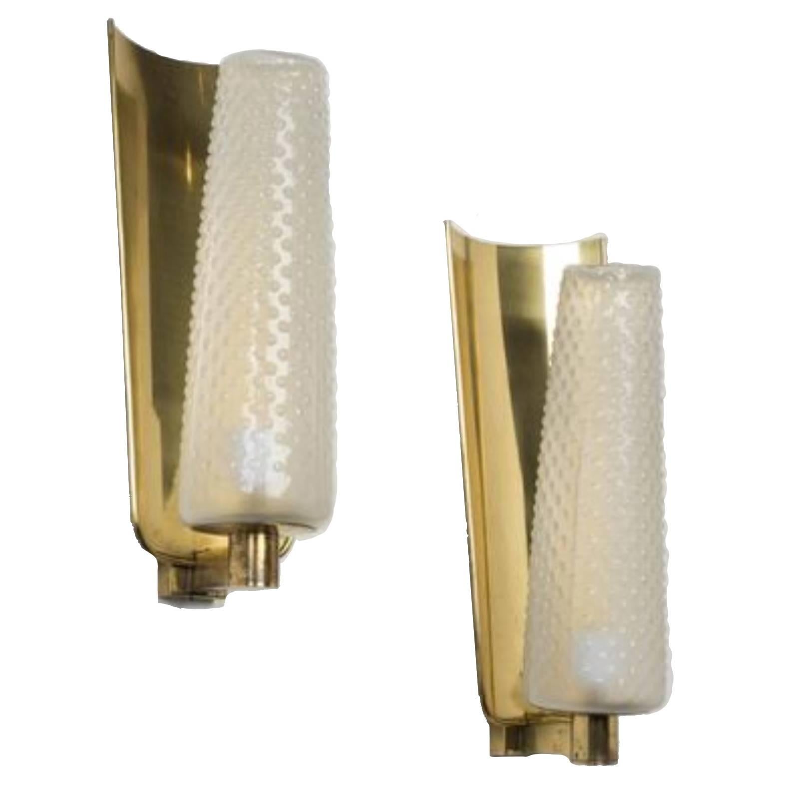 Pair of Sconces by Lisa Johansson-Pape, Denmark, 1940s For Sale