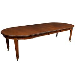 Late 19th Century Mahogany Dining Table 4
