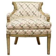 18th Century Directoire Painted Ladies' Chair 7