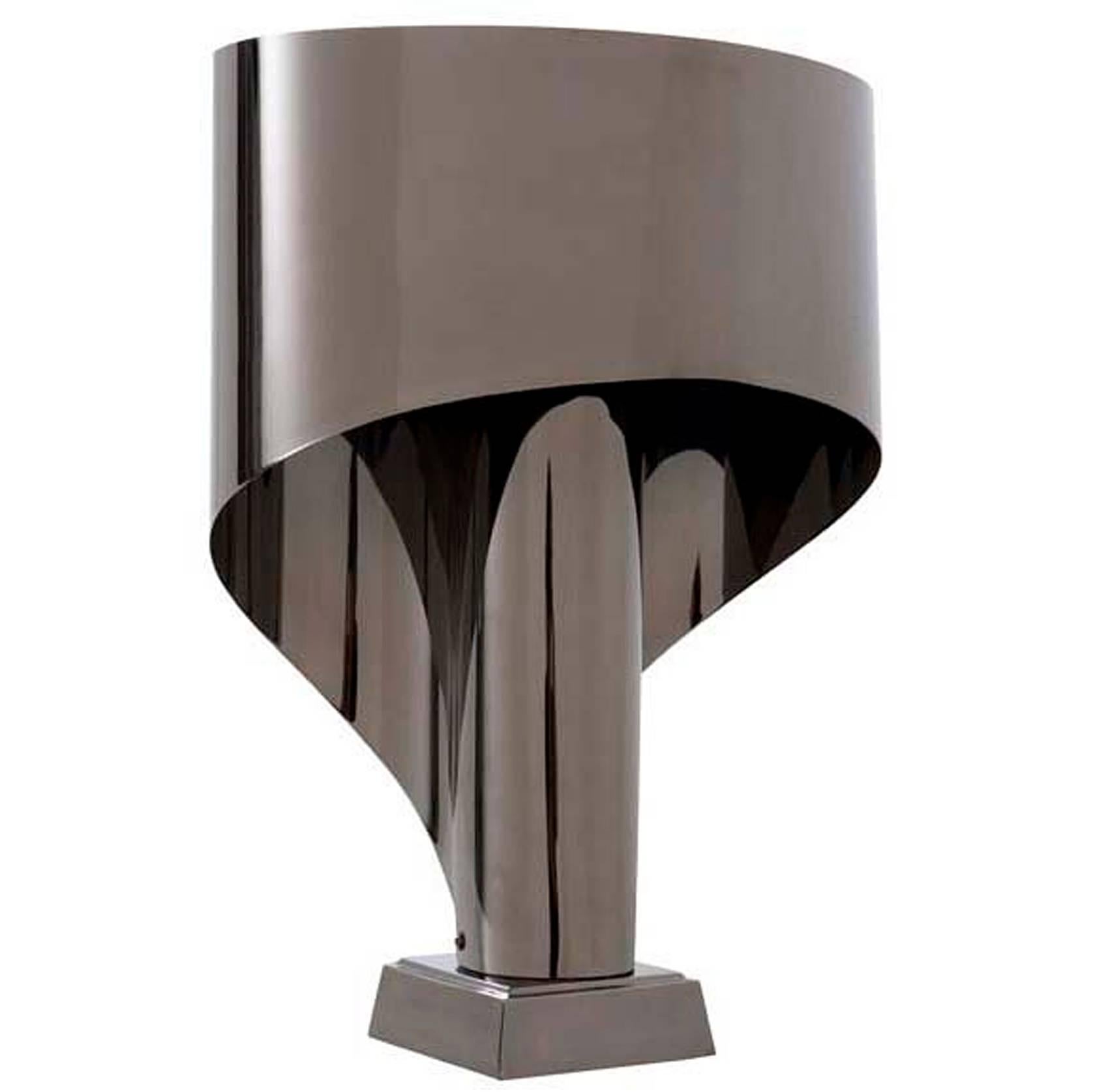Miami Table Lamp in Black Nickel Finish