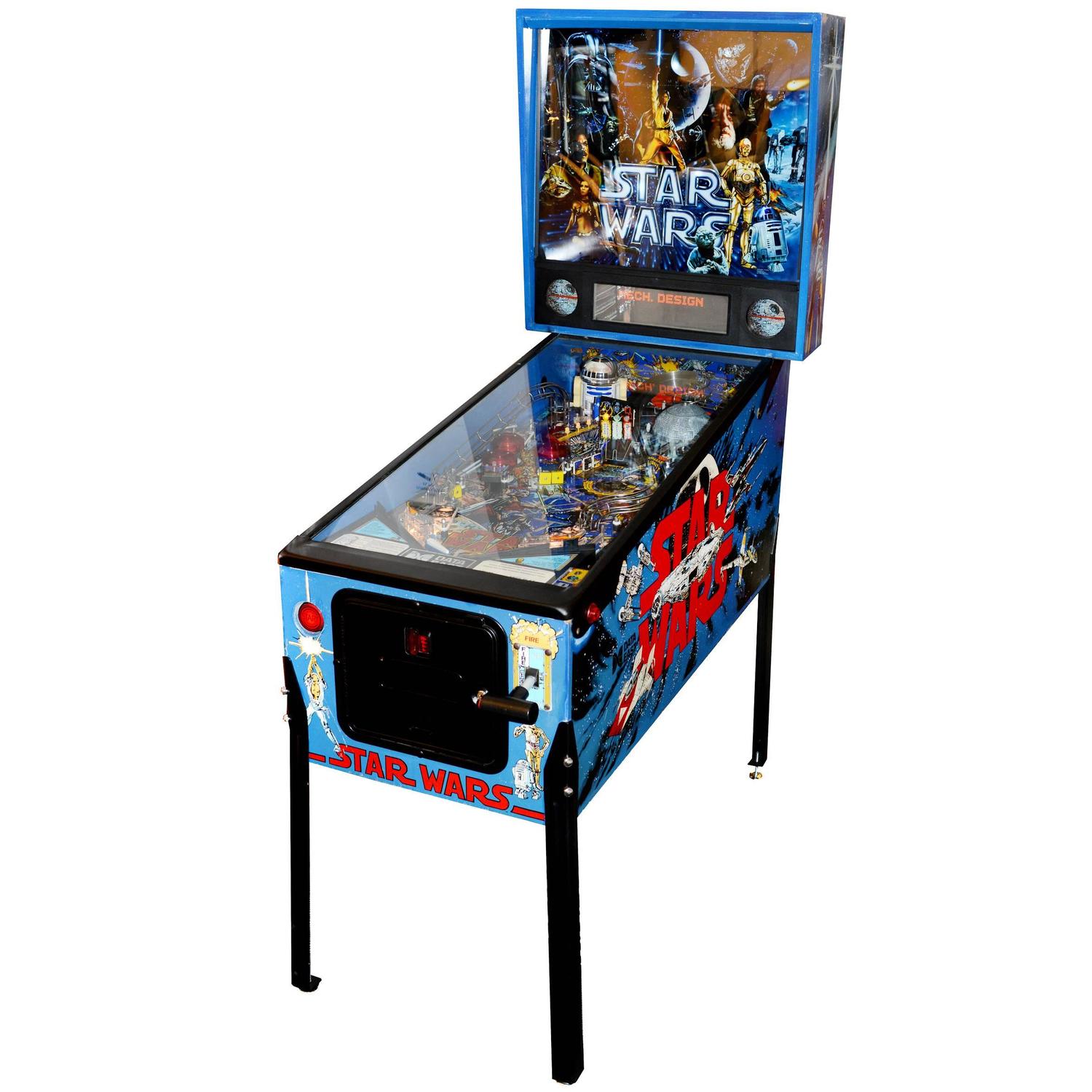 Pinball Stars Wars DATA EAST Manufacturing 1992 Collector For Sale at