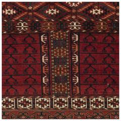 Used 19th Century Turkmen Rug