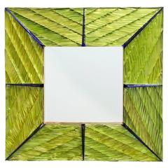 Hand-Carved Wall Mirror by Ghiró Studio 6