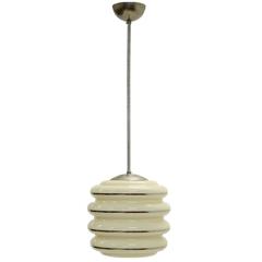 Rare Functionalist Ceiling Light, 1950s 2