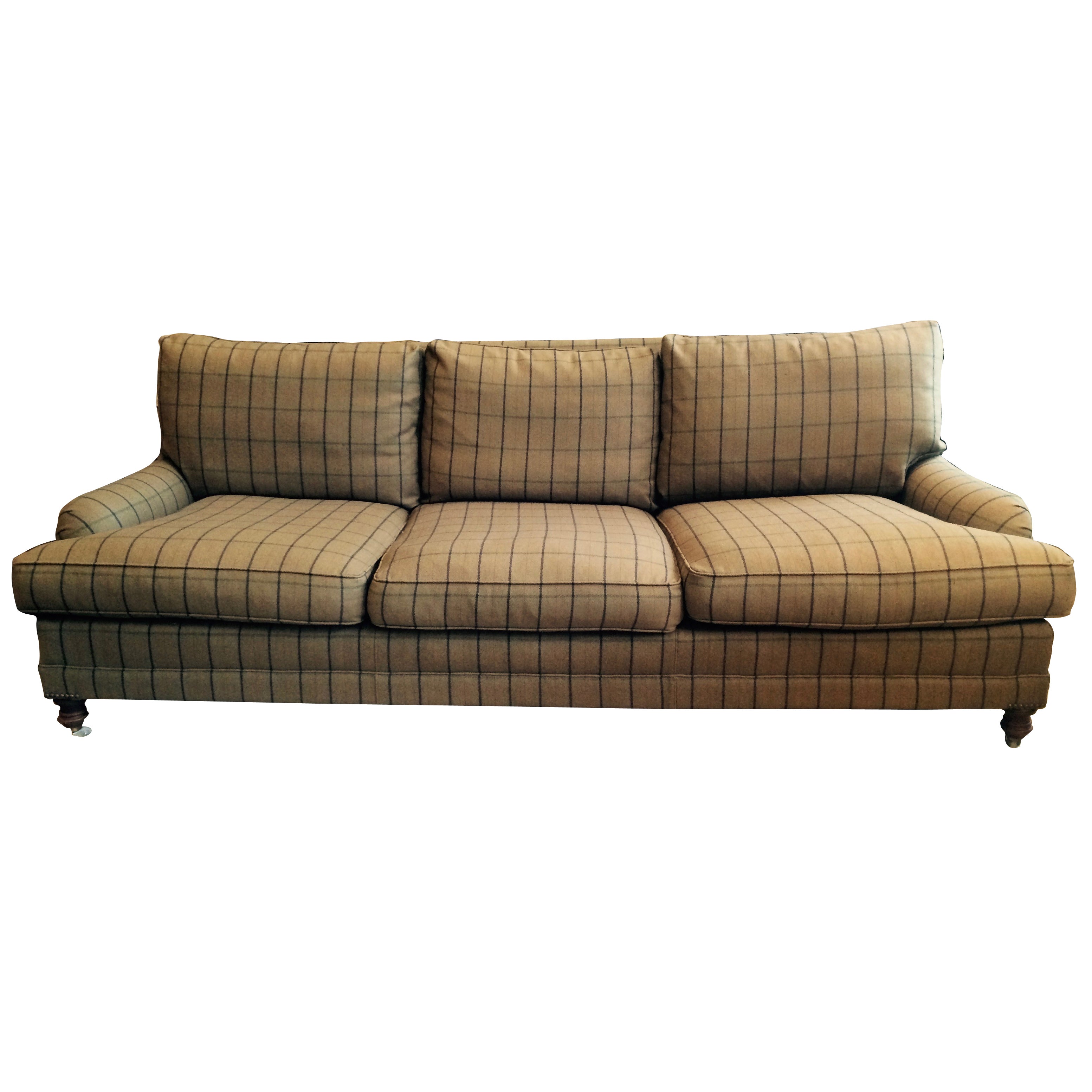 Plaid Sofa Bed Baci Living Room