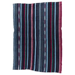 Tela Textil Yoruba Añil Multicolor Añil África Occidental