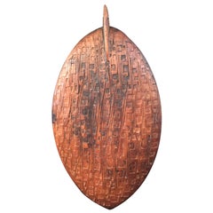 Antique Lake Sentani Carved Feasting Platter