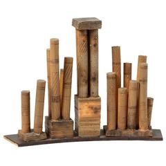 Small Ceramic and Metal Sculpture, Model by Gustave Tiffoche, circa 1970-1980 10