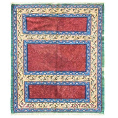 Unique Antique Senneh Kilim