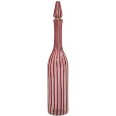 "A Canne" Decanter by Gio Ponti for Venini