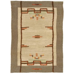 Mid 20th Century Swedish Flat-Weave Carpet
