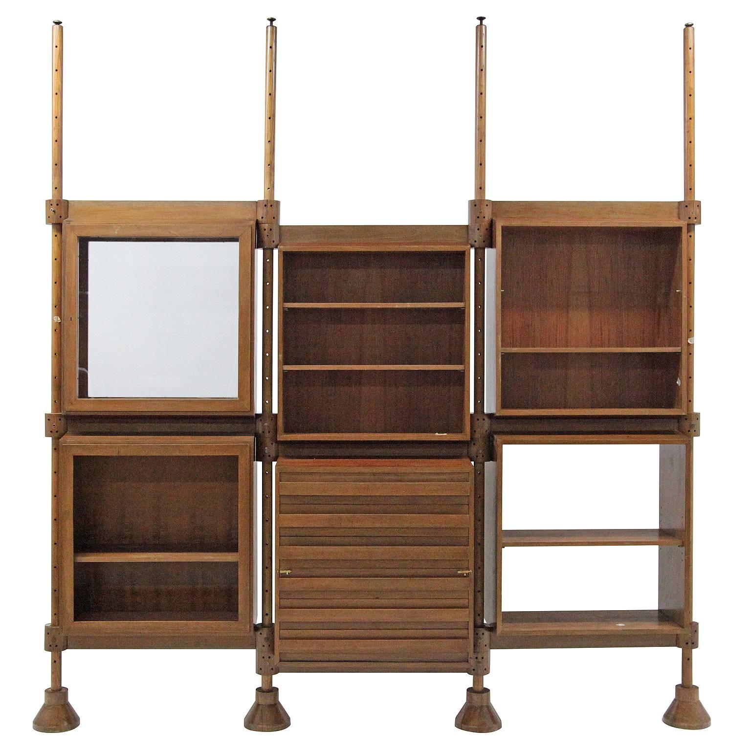 Shelf-System, Attributed to Spadolini, Italy, circa 1950s