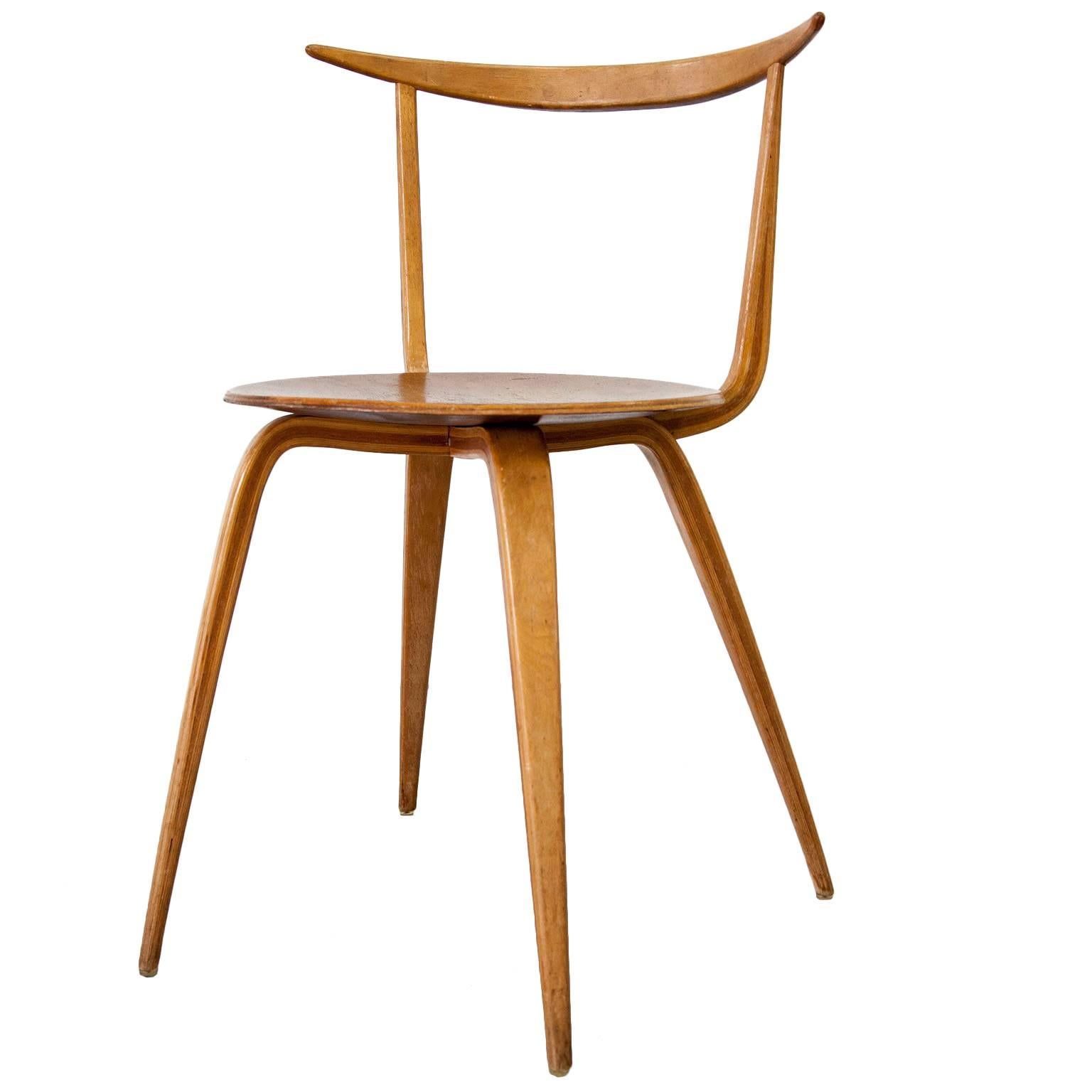 Early Version of the Rare Pretzel Chair by George Nelson For Sale