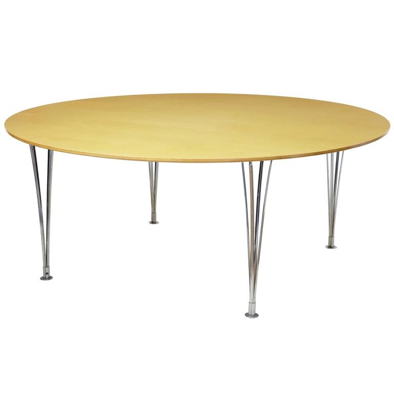 Custom Birch Dining Table Red Miter Furniture