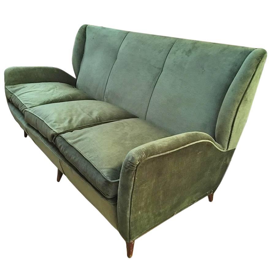 Rare Sofa, Design Gio Ponti, 1948