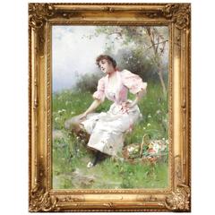 Wildblumen-Gemälde, Sammlerstück