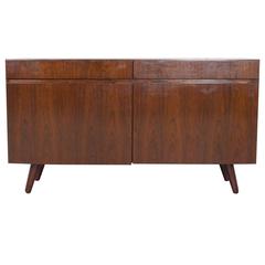 Danish Rosewood Credenza Attributed to Ib Kofod–Larsen, circa 1960s