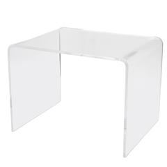 Lucite Waterfall End Table or Writing Desk