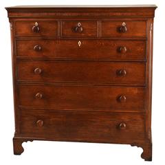 Antique Welsh Oak Chest of Drawers, circa 1800