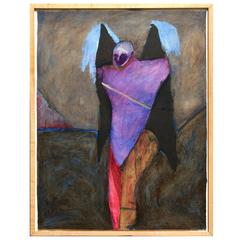 Vintage Possession #19 Painting by Fritz Scholder, circa 1980