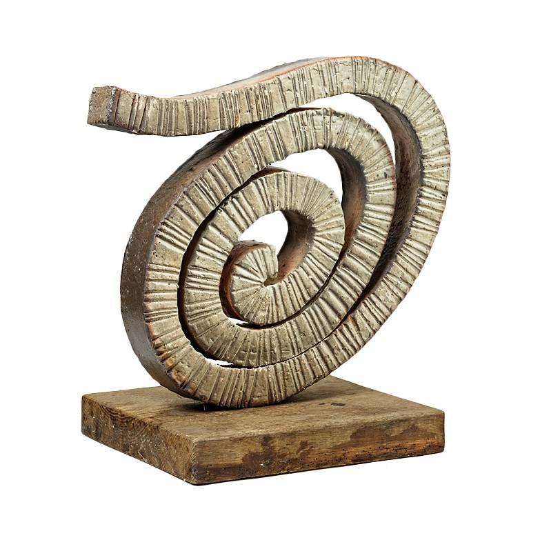 Important Stoneware Sculpture by Gustave Tiffoche, circa 1970-1980