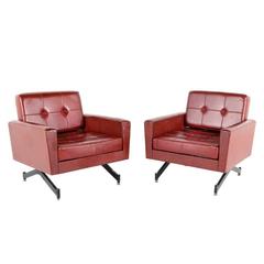 French Mid-Century Modern Armchairs