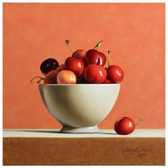 Cherries in Bowl by Stefaan Eyckmans