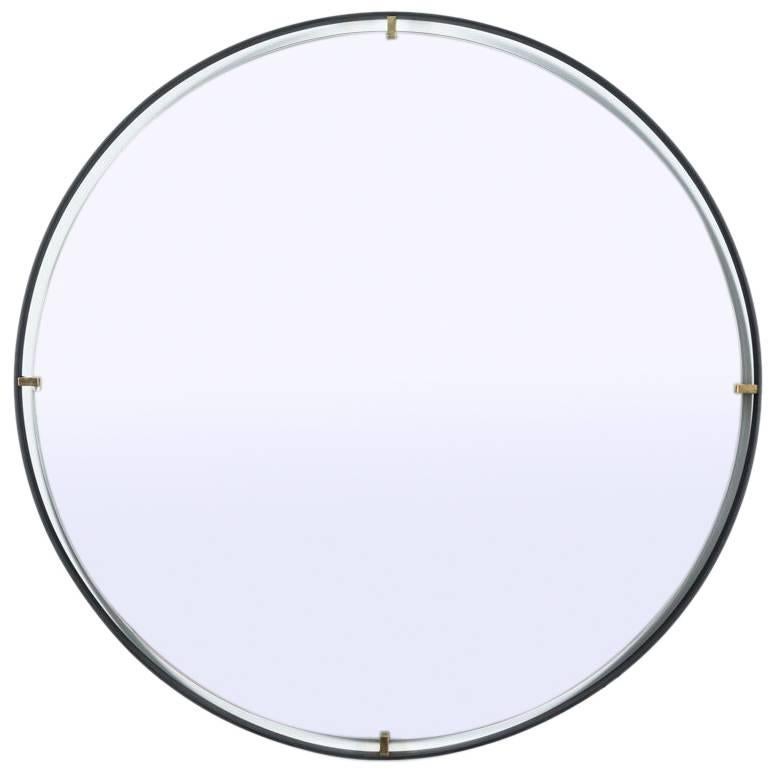 Trousdale Circular Floating Mirror by Orange Los Angeles