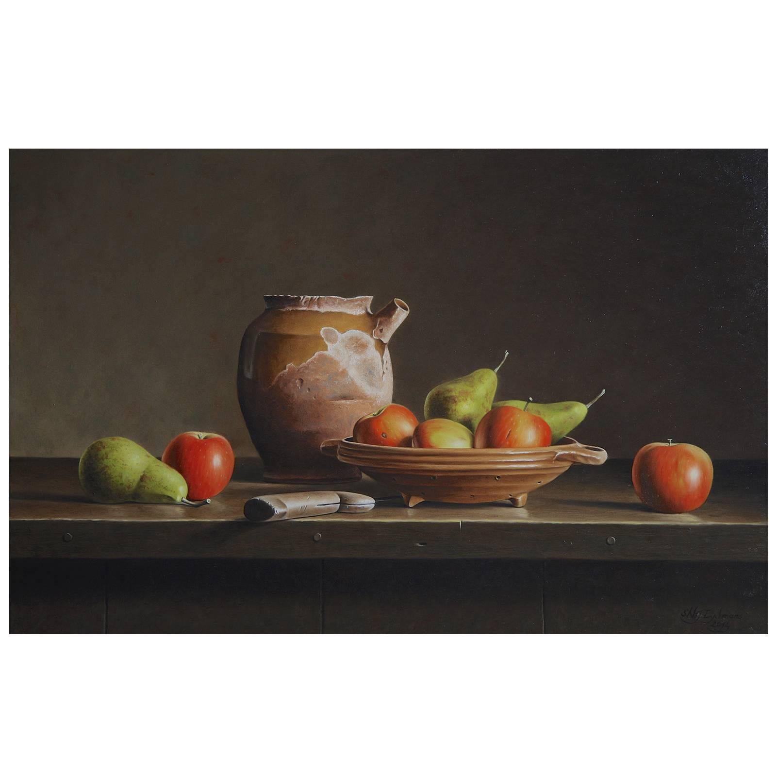 'Still Life with Apples and Pears' by Stefaan Eyckmans