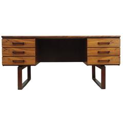 Mid-Century Rosewood Desk by Henning Jensen