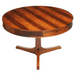 1950s Rosewood Bridgeford Drum Table by Robert Heritage for Archie Shine