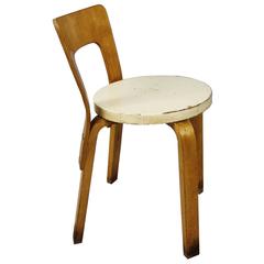  Early Alvar Aalto Chair / Stool Model 60
