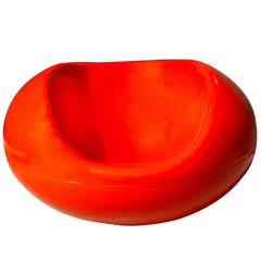 Eero Aarnio Red Fiberglass Chair