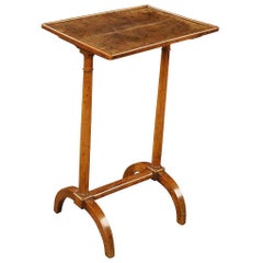 French Directoire Period Side Table in Walnut