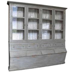 Spanish 19th Century Grenotier Grain Storage Cabinet