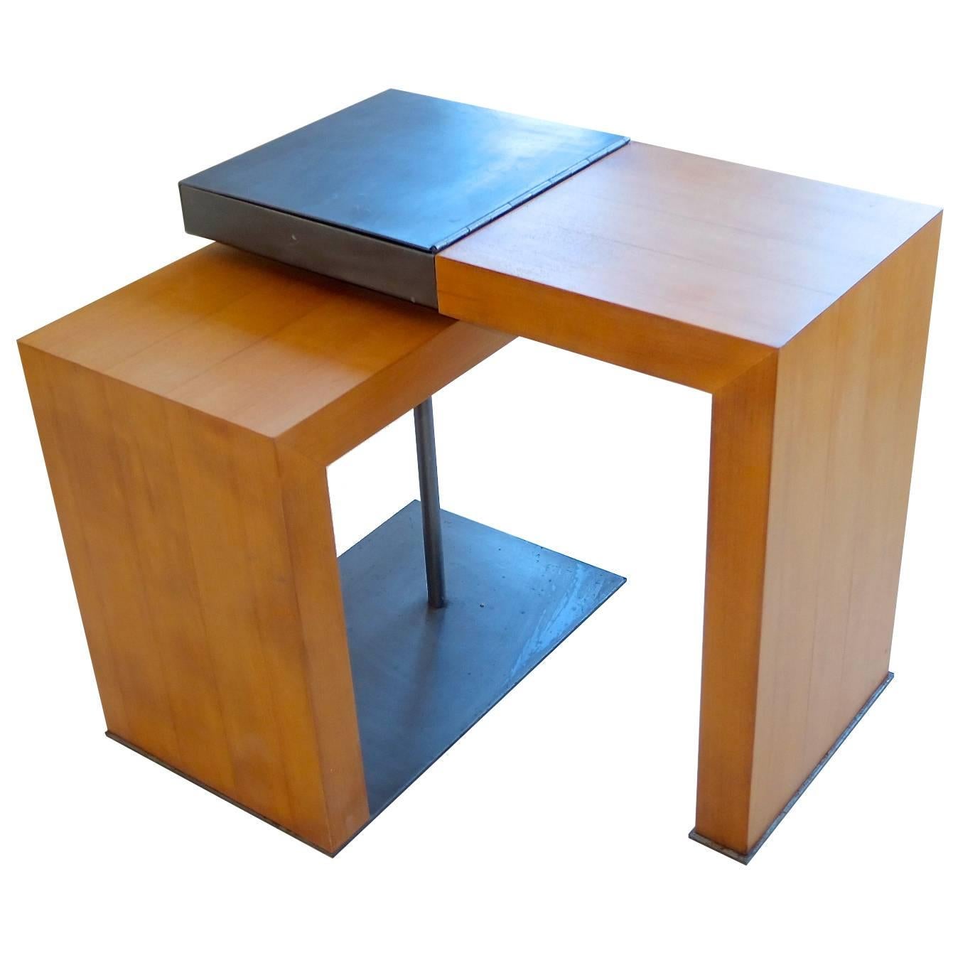 Rare Multi-Position Table by Ecart, Paris