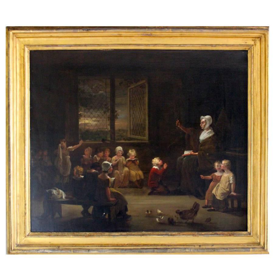 After William Hogarth "the School Room“