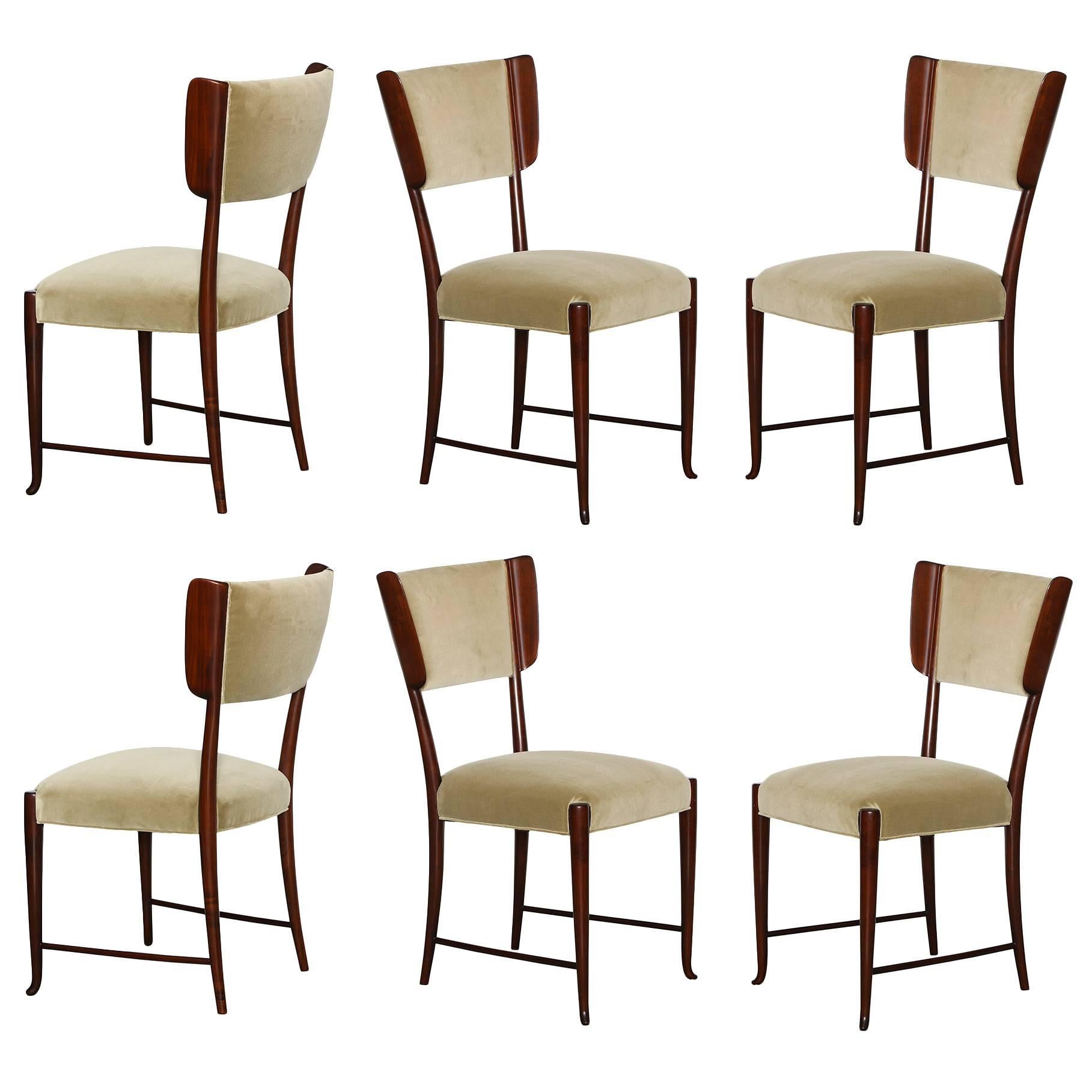 Paolo Buffa Dining Chairs.