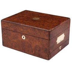 Amboyna Jewellery Box