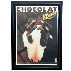 Vintage Chocolat Klaus Poster by Philipe Sommer