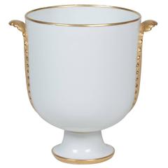 Porcelain Footed Urn Vase by Gio Ponti for Richard Ginori 10