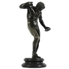Bronze Figure of Dancing Faun, After the Antique