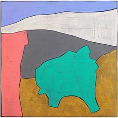 'The Soft Reveal' Abstract Landscape Painting by Alan Fears 9