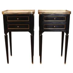 Pair of Early 20th Century French Bedside Tables